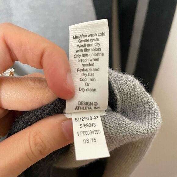 Athleta Boreal Bodycon Colorblock Sweater Dress - Picture 8 of 8